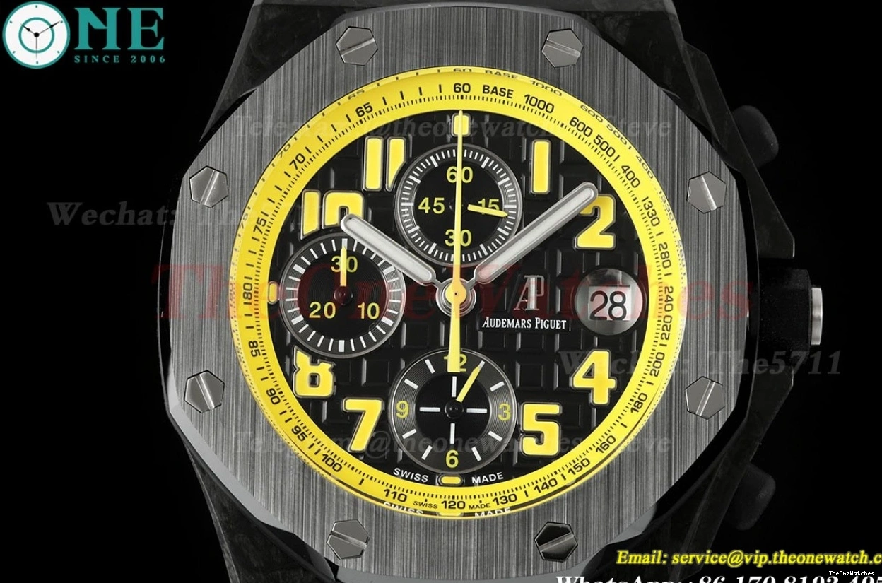 Cer Black Dial Royal TKF 42mm A7750 Offshore Oak 26176FO LE 0501